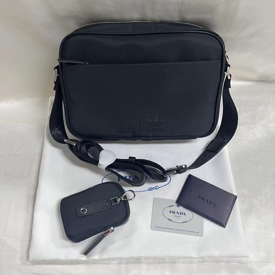 大人気 Prada×Adidas  ショルダーバッグ