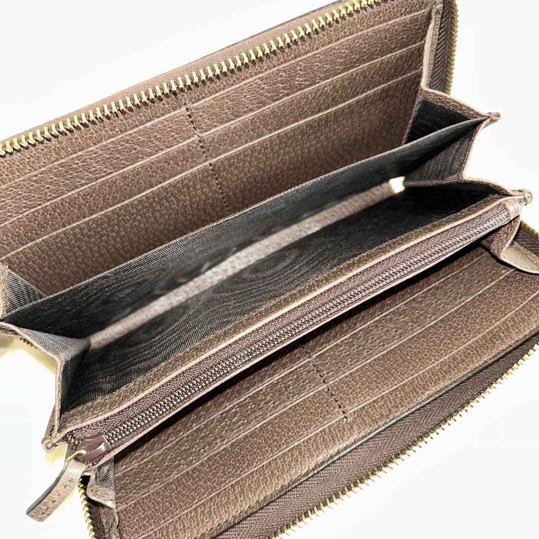 GUCCI グッチ オフィディア ラウンドファスナー 長財布