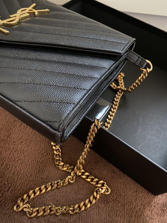 サンローラン バッグ Envelope Chain Wallet