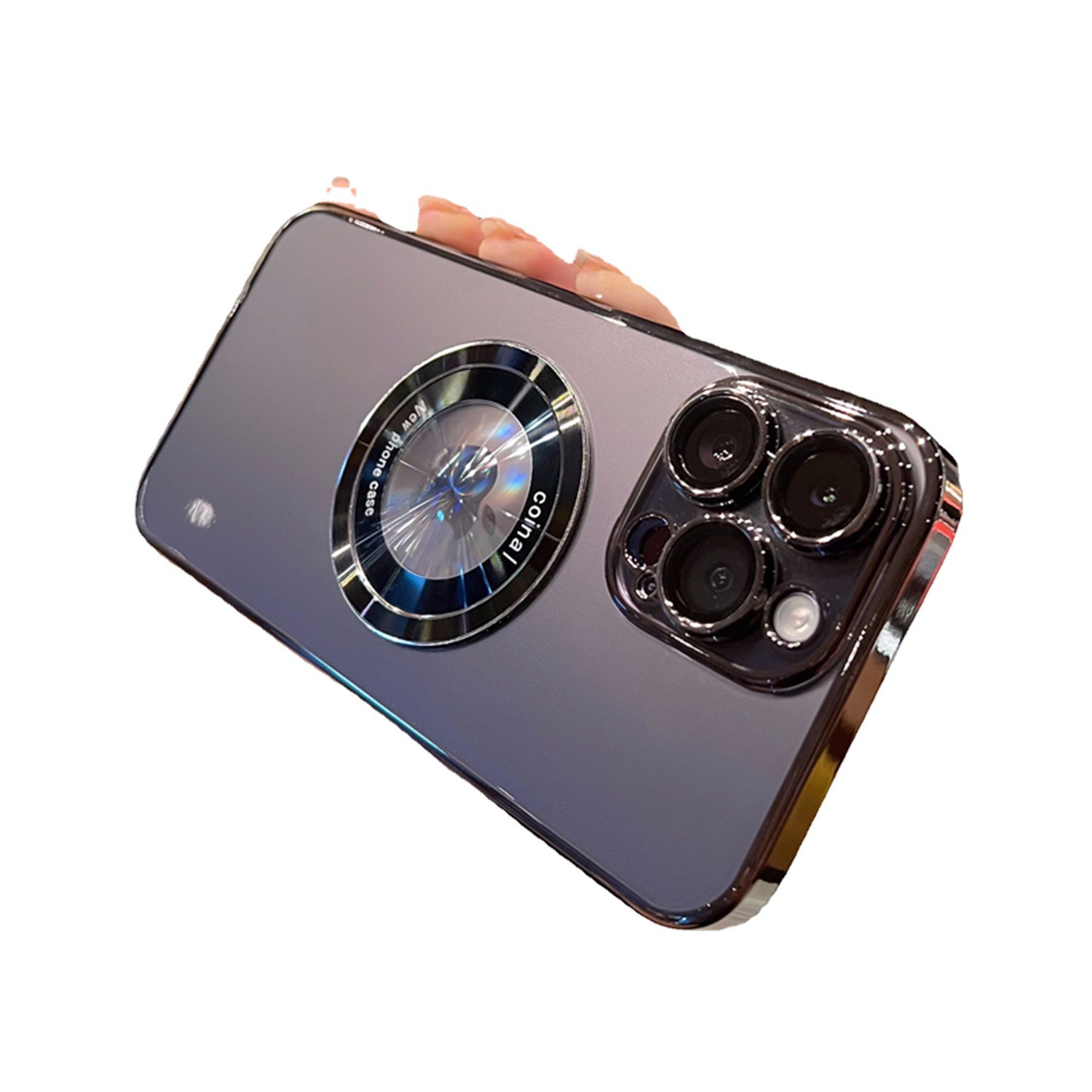  ✨Transparent magnetic case for iPhone