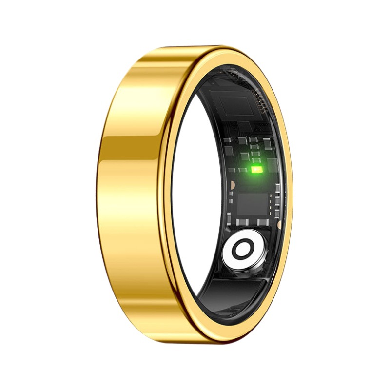 New Cross-border SR09 Smart Ring Heart Rate Monitoring Video Browsing Long Standby Black Technology Waterproof Narrow Frame Ring
