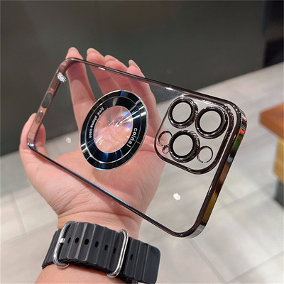  ✨Transparent magnetic case for iPhone