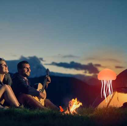 Voice-Controlled Jellyfish Lamp
