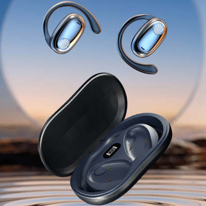  Bluetooth sports hanging earphones
