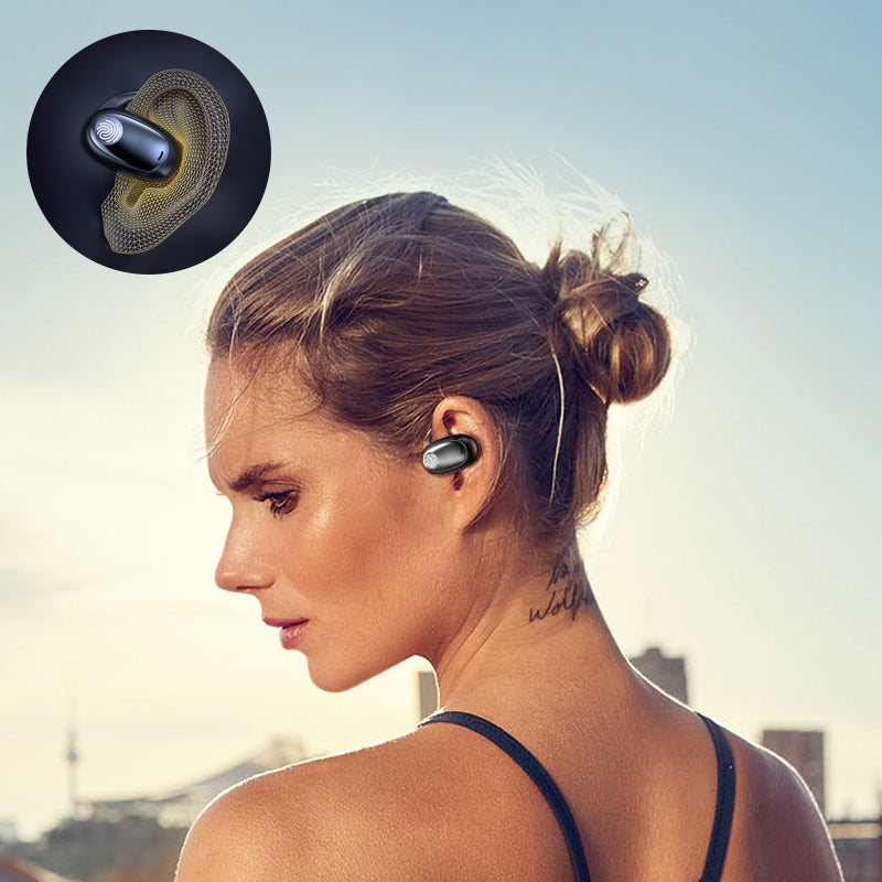  Bluetooth sports hanging earphones