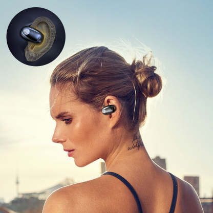  Bluetooth sports hanging earphones