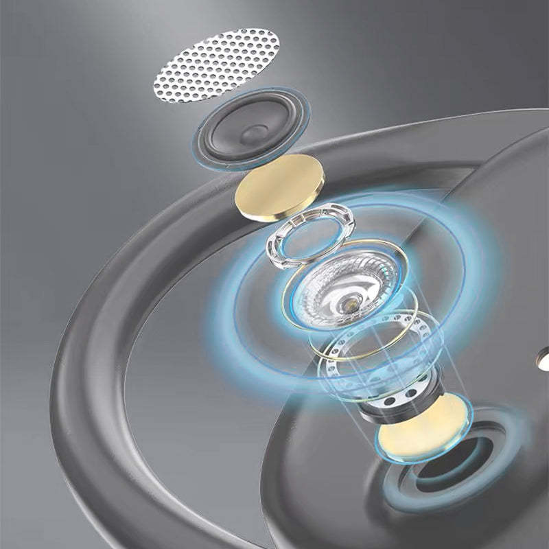  Bluetooth sports hanging earphones