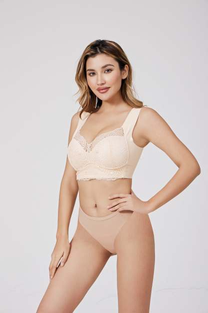 Comfortable and shaping push-up bra