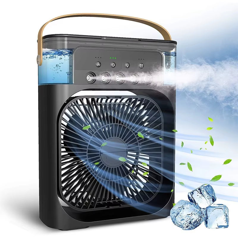 Five-Hole Spray Cooling Fan