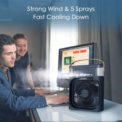 Five-Hole Spray Cooling Fan