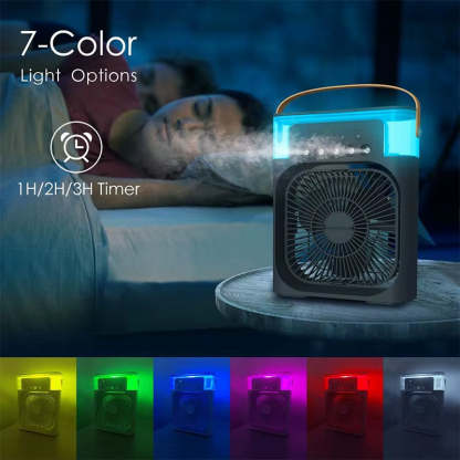 Five-Hole Spray Cooling Fan