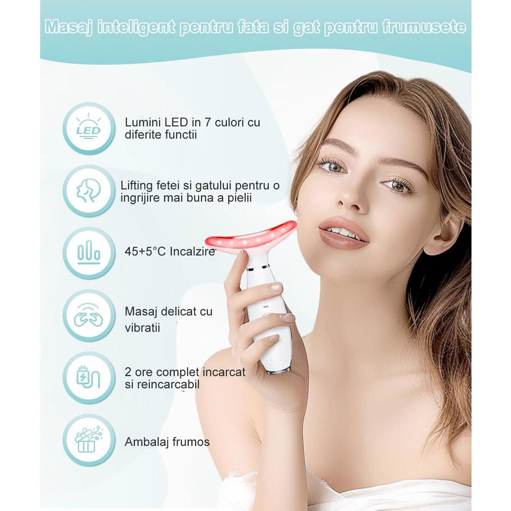  SkinGlow 7 in 1 – Professional Facial Care Device