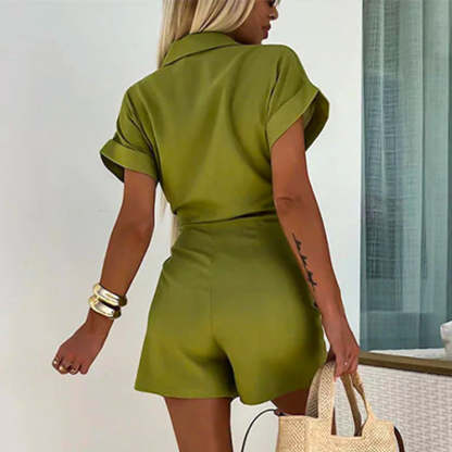 ✨Corset V - Neck Jumpsuit | Smooth Fabric & 64% Sculpting