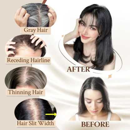 🔥Big price reduction🔥Natural Hair Toppers with Bangs for Women🛒