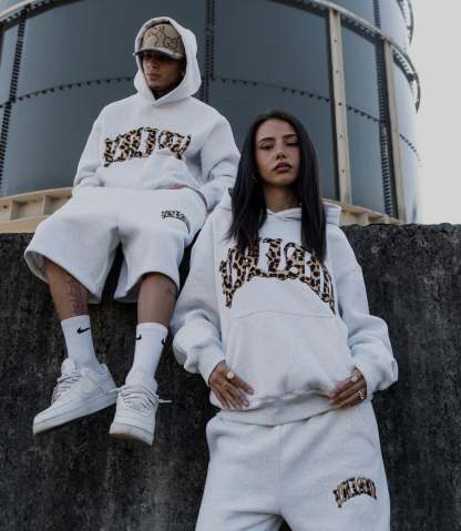LP Double Waist Combo Dress - Hoodie/Shorts
