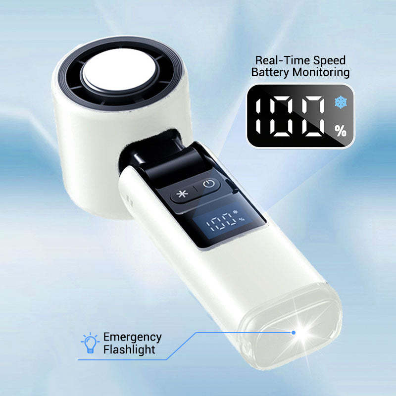 ✨2025 Hot Sale 50% OFF⌛❄️IcePoint™ Mini Handheld Cooling Fan