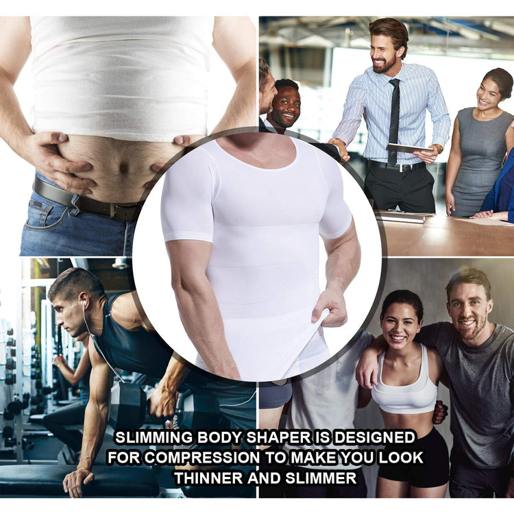 SLIMMING BODY SHAPER T-SHIRT