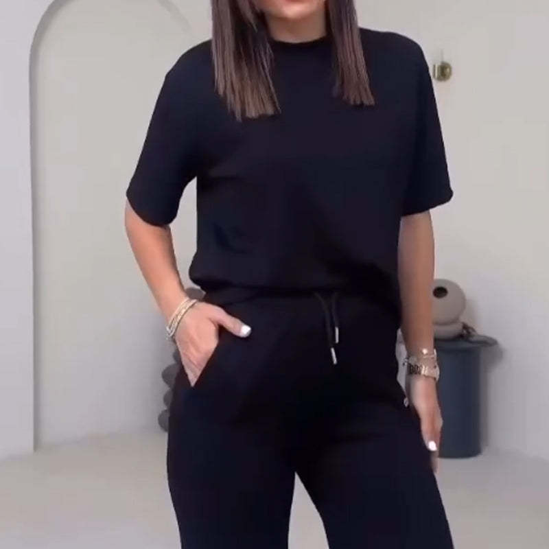 ✨Trending Now ✨Chic Women's 2-Piece Outfit – Comfy Top & Matching Pant