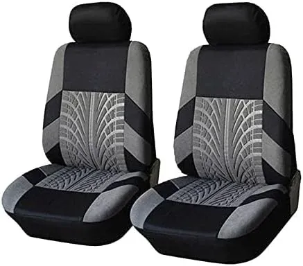 Funda protectora para asientos delanteros y traseros, juego completo de fundas para asientos de coche