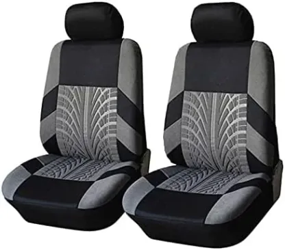 Funda protectora para asientos delanteros y traseros, juego completo de fundas para asientos de coche