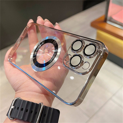  ✨Transparent magnetic case for iPhone