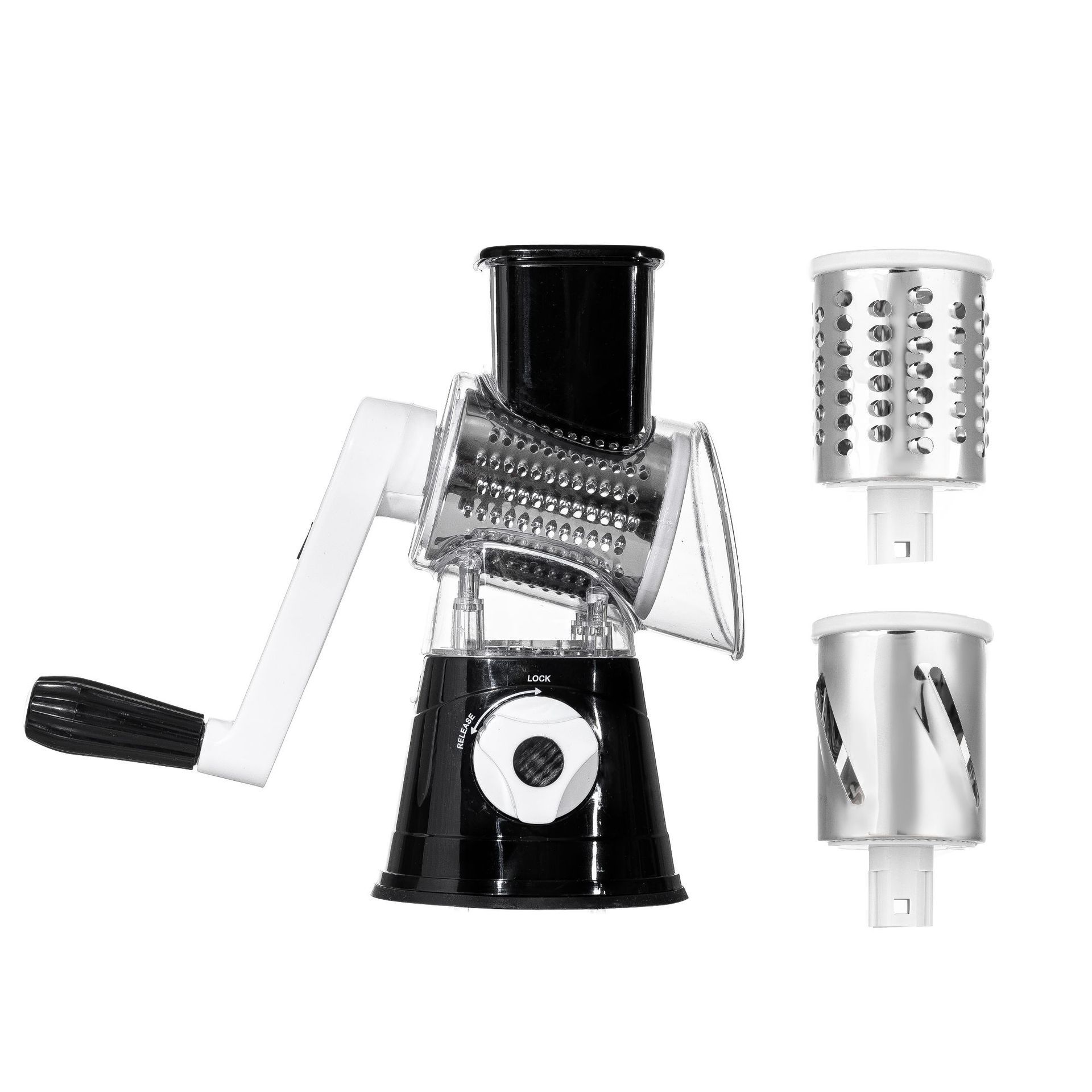 Household Kitchen Grater Shredder Vegetable Cutter Hand-Cranked Multi-Functional Rolling Barrel Vegetable Chopper