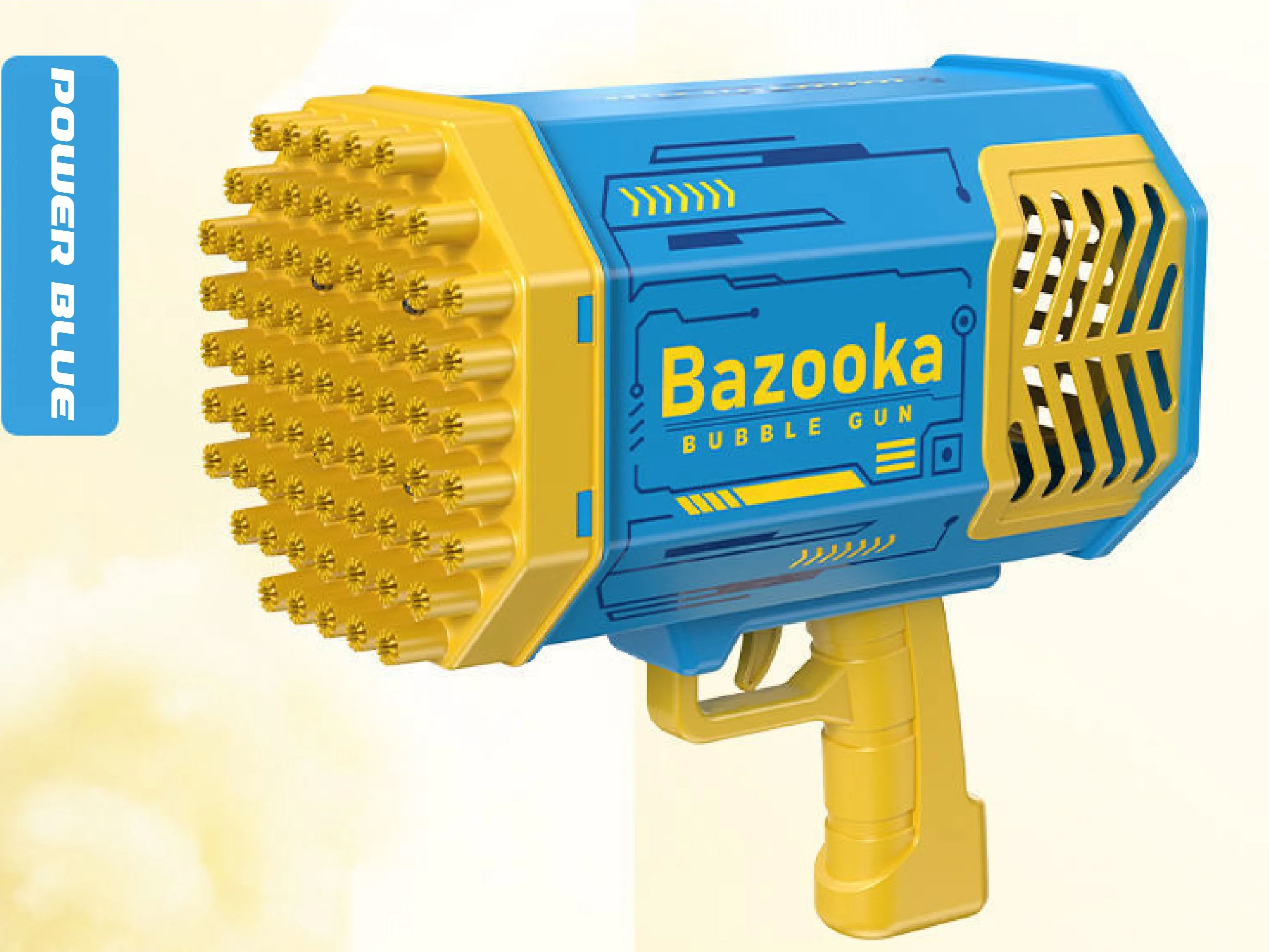 69-Hole Bazooka Bubble Gun Internet Celebrity Toy for Children Extra Large Fully Automatic Electric Handheld Bubble Machine