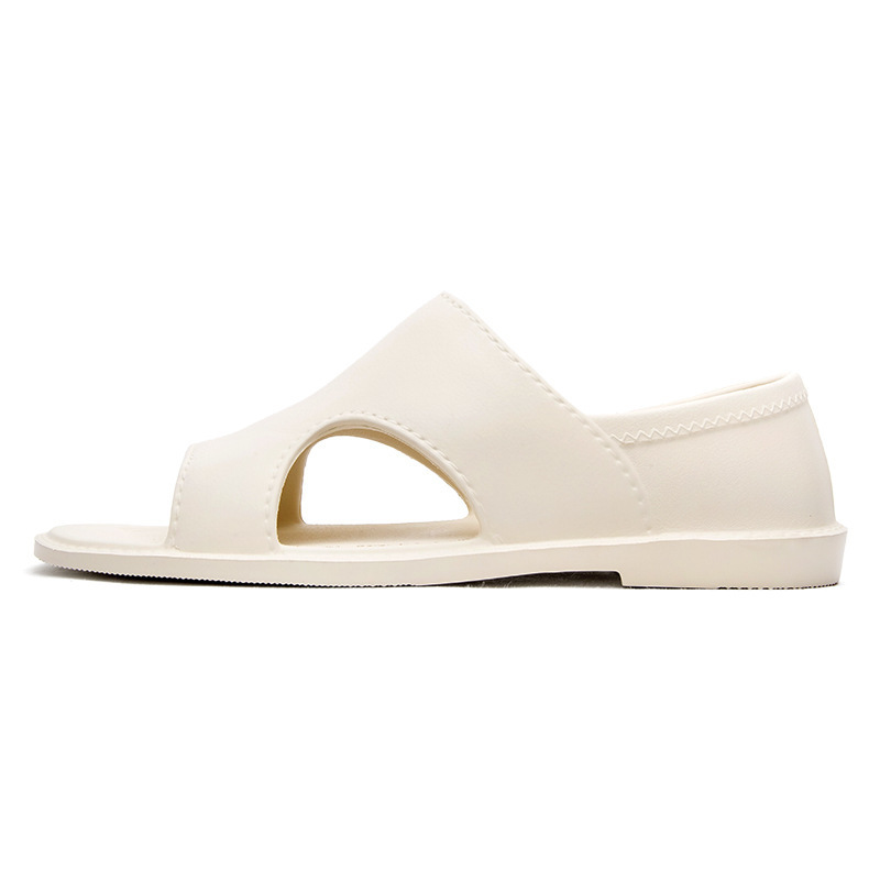 【一雙穿三年】男士兩用百搭真皮涼鞋