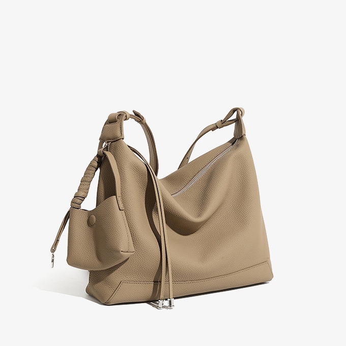 【新作登場】シンプルスタイル 牛革バッグ｜3 通り使い分け可能（ショルダー・クロス・トート）｜ブラジル産上質牛革