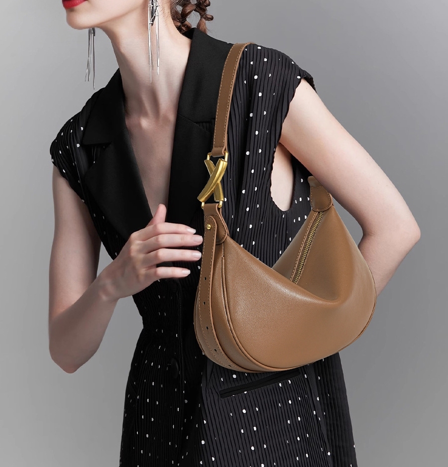 洗練された！|5色•牛革ショルダーバッグ|牛革肩掛けバッグ