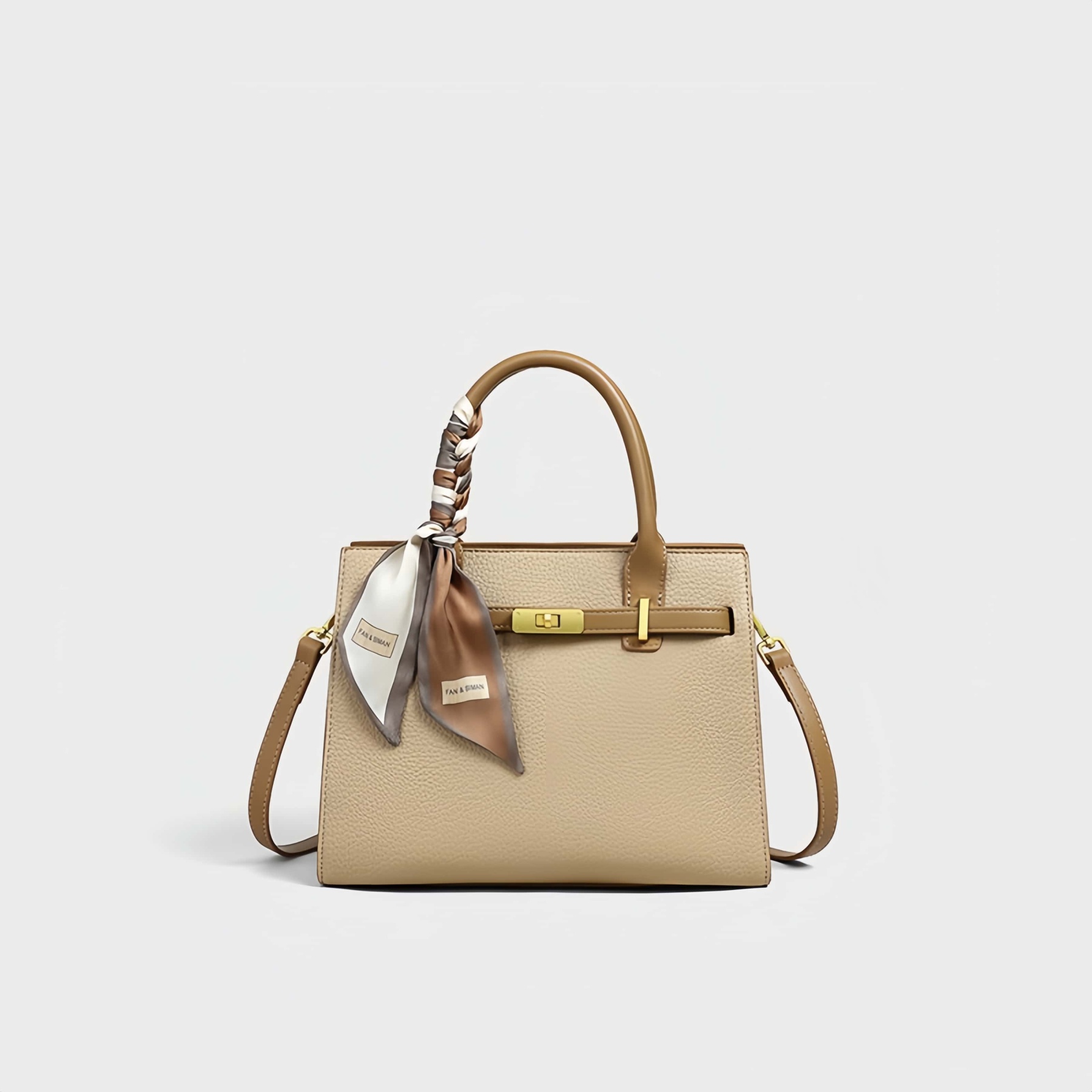 ふうが！•3WAY•天然牛革ハンドバッグ•牛革ショルダーバッグ