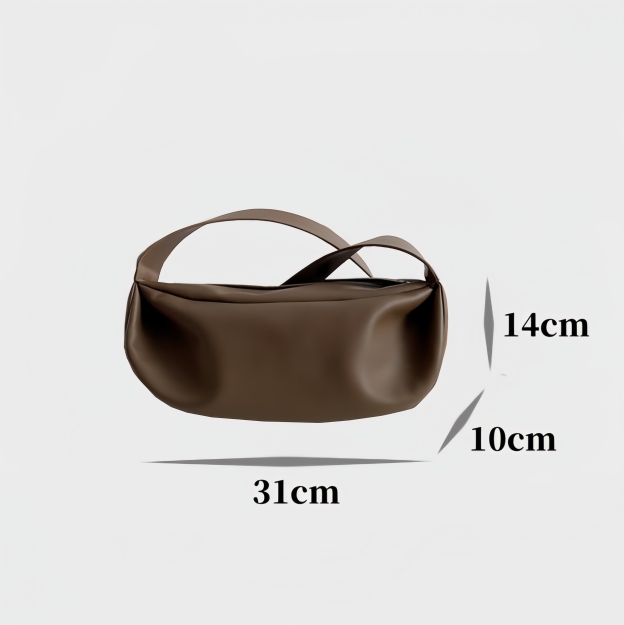 「シンプルなら快適！」•茶|黒|濃いカーキ|3色•上質な天然牛革ショルダーバッグ• 牛革斜めがけバッグ