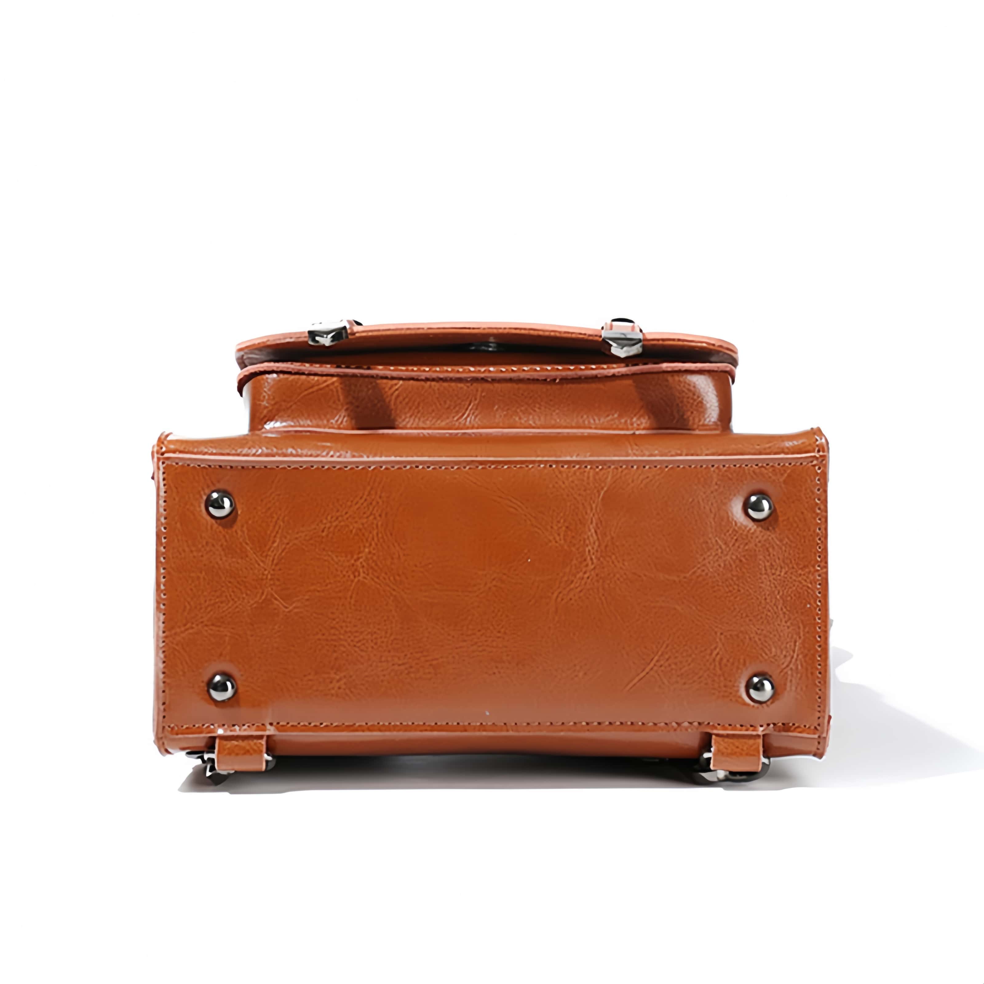 NEW ! •多機能•4つの使用モード切り替え！•天然な油蜡牛革リユック・バック•牛革斜めがけバッグ •牛革ハンドバッグ