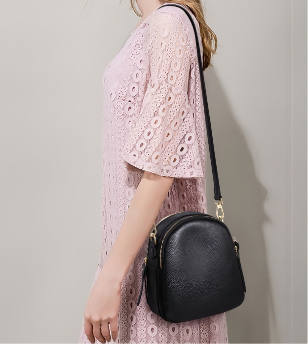 レザー手提げバッグ|サコッシュ|斜め掛けバッグ|携帯ポーチ