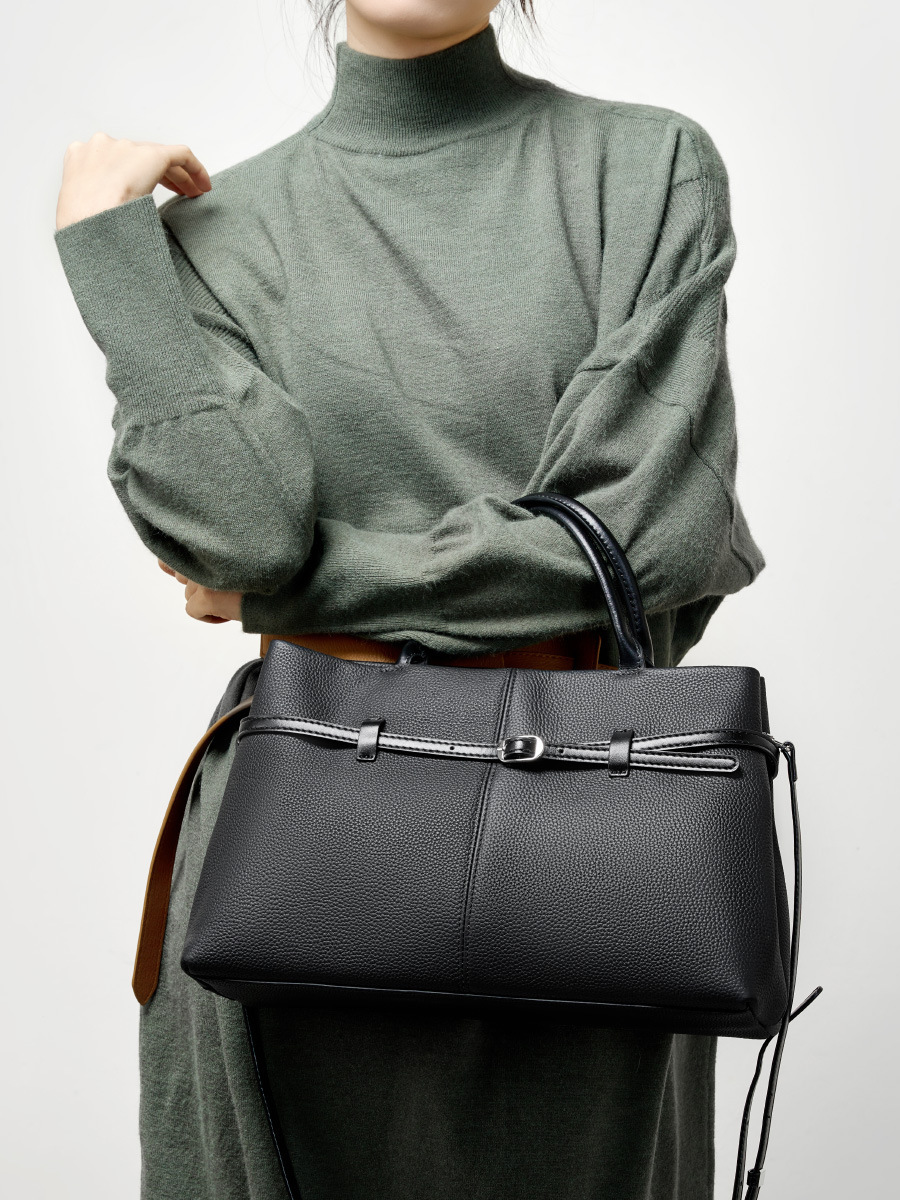 レザーバッグ|和装に合う|4色|3WAY|牛革ハンドバッグ|牛革ショルダーバッグ