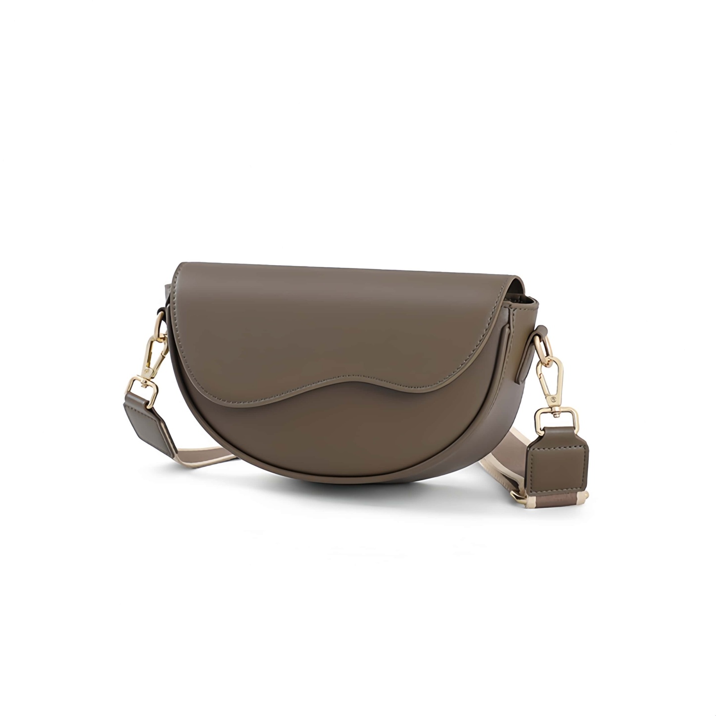 新発売!•コーヒー色•天然牛革ショルダーバッグ• 牛革肩掛けバッグ