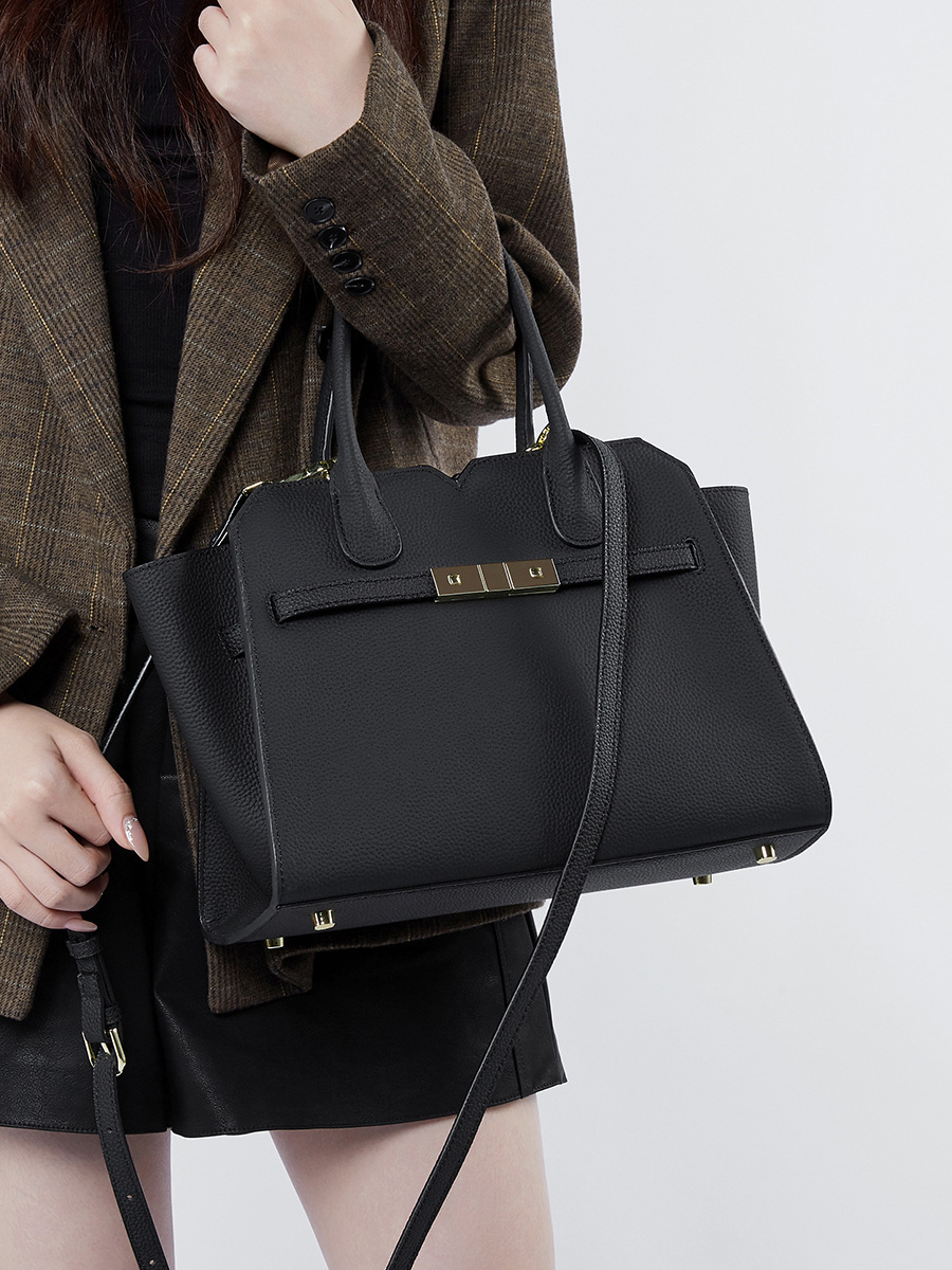 レディースビジネスバッグ|本革牛革手提げバッグ|ショルダーバッグ