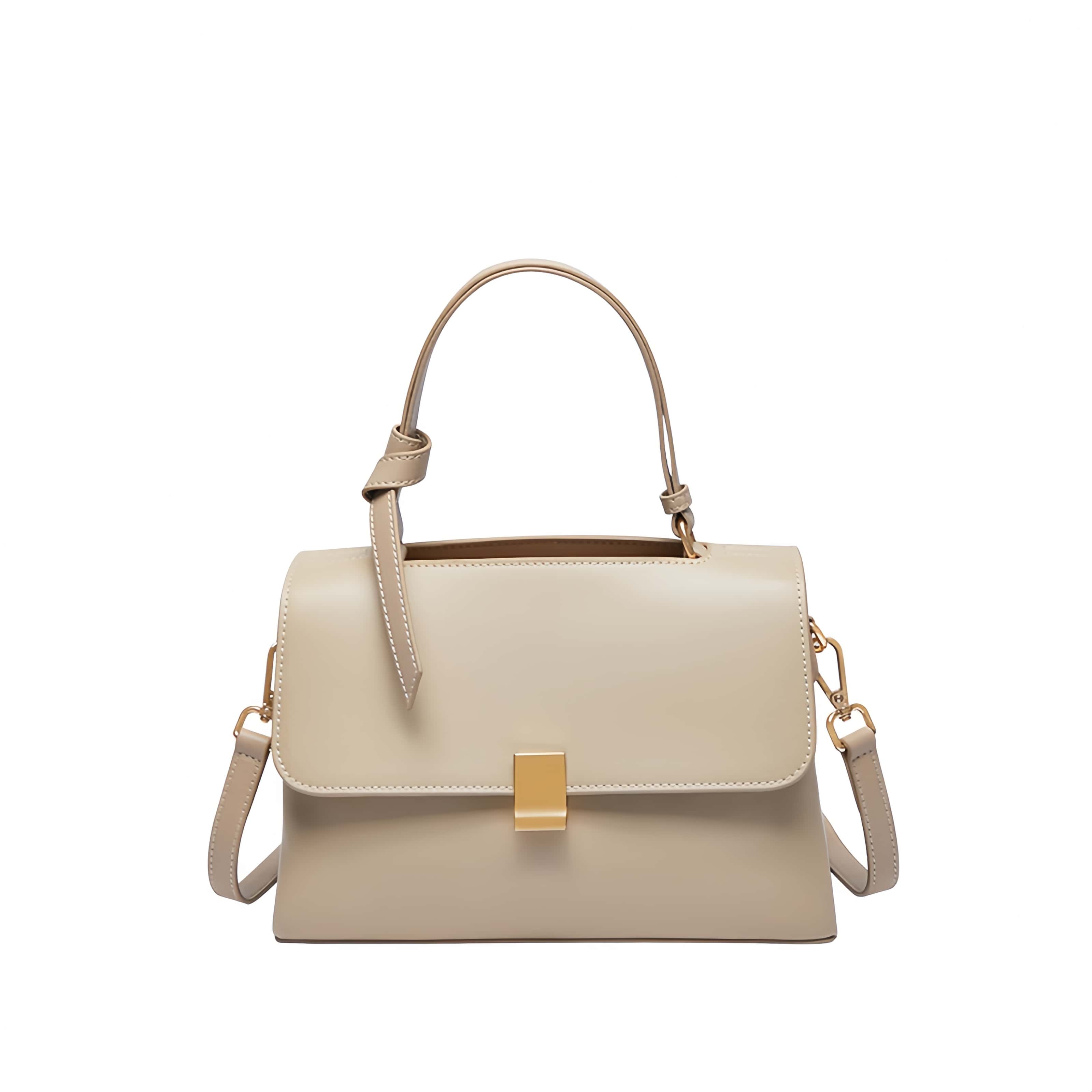 上品な雰囲気が漂う ! |3WAY▪上質で厚手で天然の柔らかい牛革製のハンドバッグ|牛革ショルダーバッグ