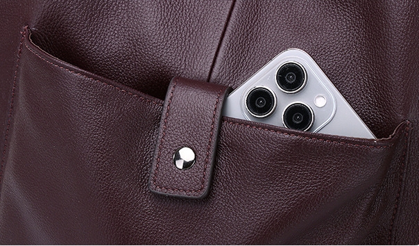 NEW ! •優雅な気質•茶|黒|グレー•高品質な厚手な天然軟めな牛革ハンドバッグ•牛革トートバッグ