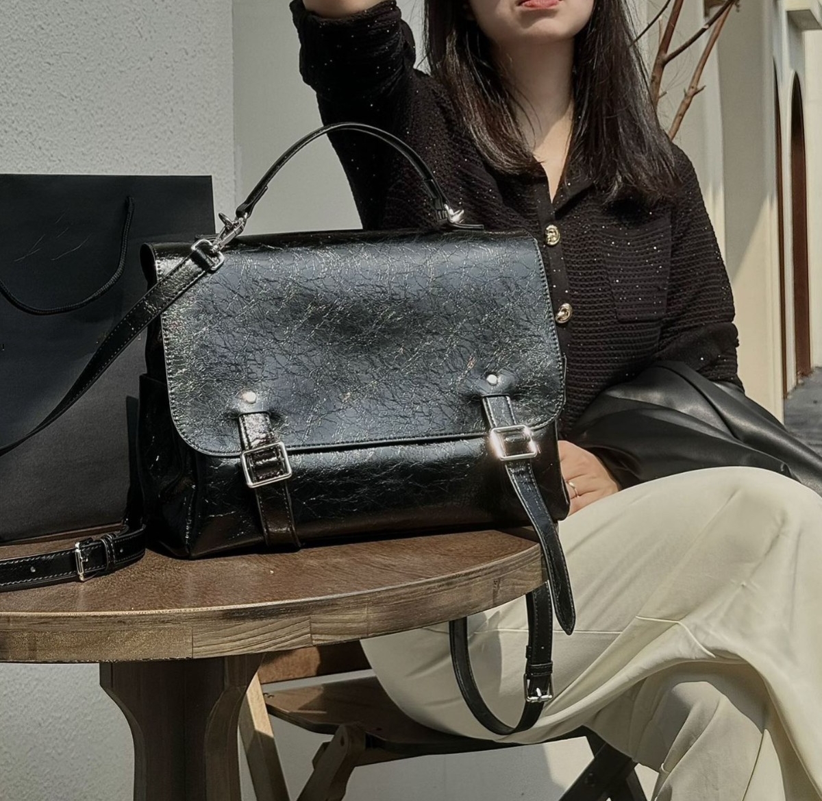 ▪高級感 ！ ▪4色•3つの使用モードを切り替え自在▪天然な牛革リユックバック▪牛革ショルダーバッグ▪ハンドバッグ