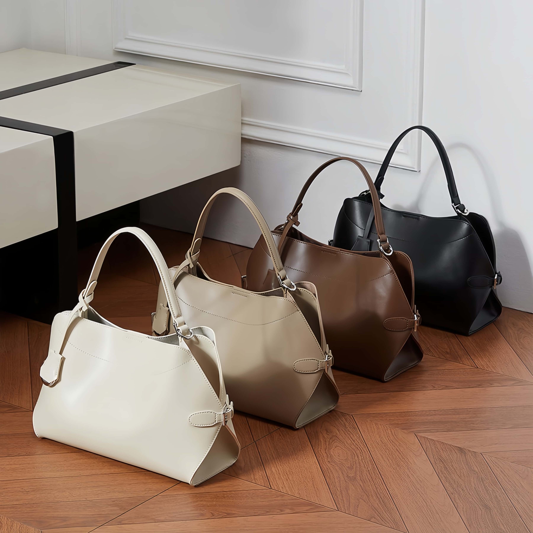 NEW ! |3WAY|牛革ハンドバッグ|牛革ショルダーバッグ| マザーバッグ