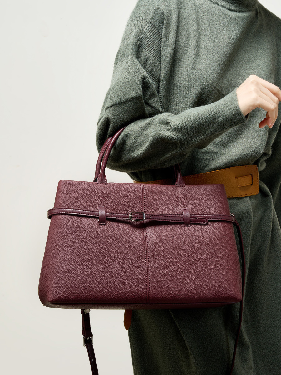 レザーバッグ|和装に合う|4色|3WAY|牛革ハンドバッグ|牛革ショルダーバッグ