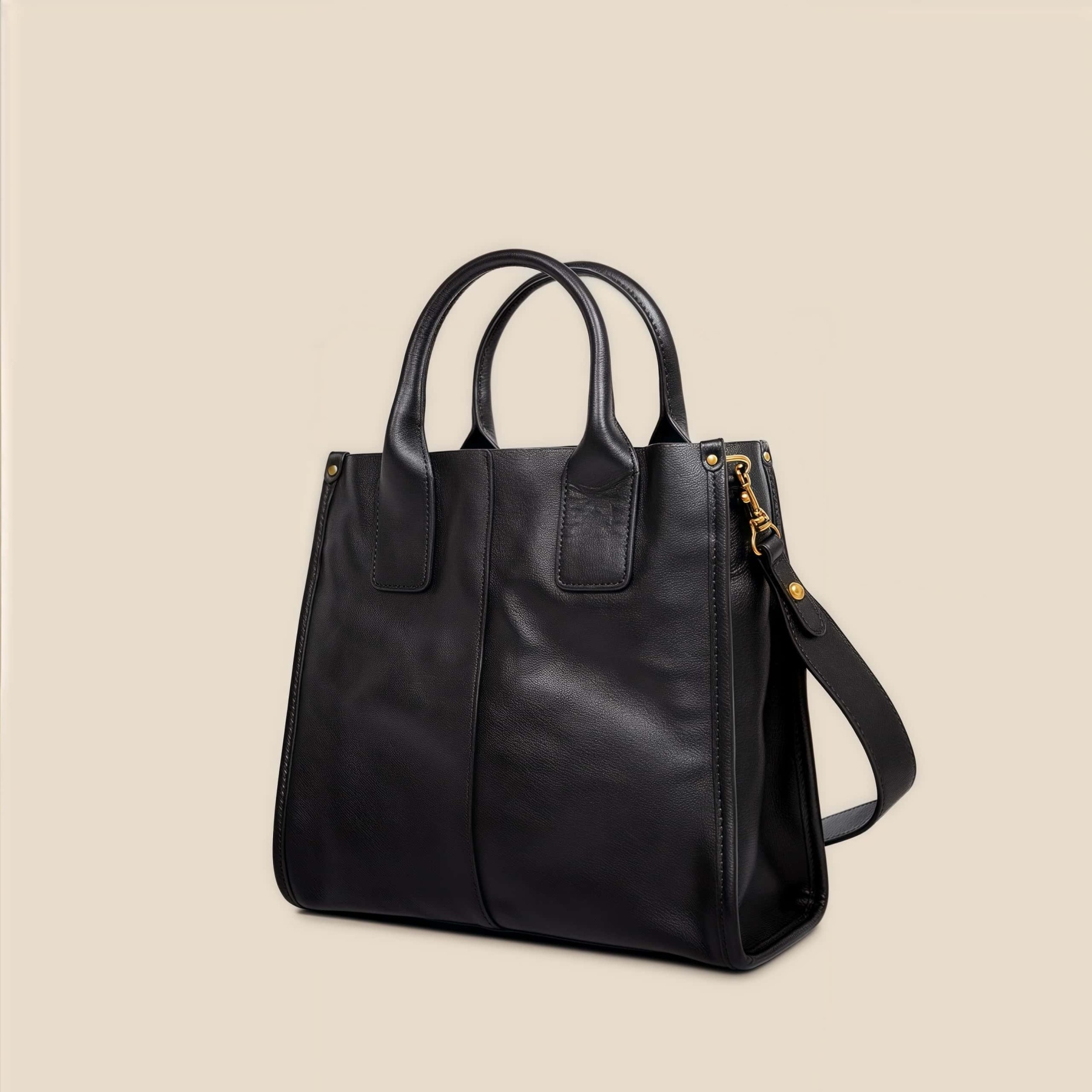 茶|黒|2色|植物タンニン鞣しの天然牛革ショルダーバッグ|牛革肩がけかばんバッグ