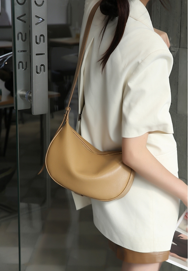 洗練された！|5色•牛革ショルダーバッグ|牛革肩掛けバッグ