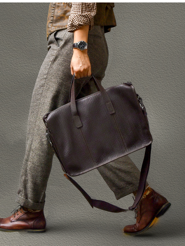 メンズ牛革バッグ