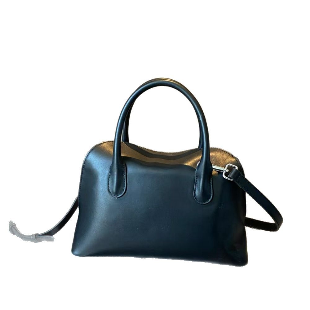 天然牛革ハンドバッグ