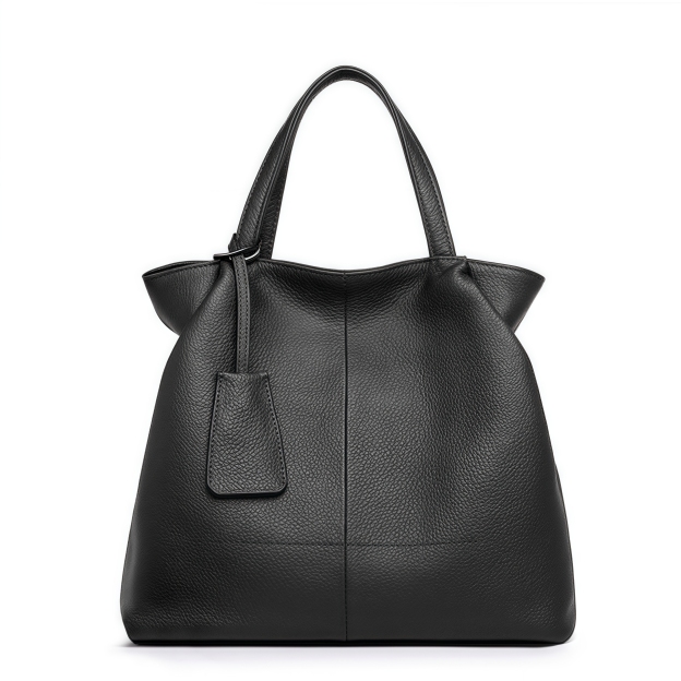 優雅な気質！•カーキ|黒|カラメル|ワインレッド|4色•3WAY•厚手な天然軟めな牛革ハンドバッグ•牛革ショルダーバッグ