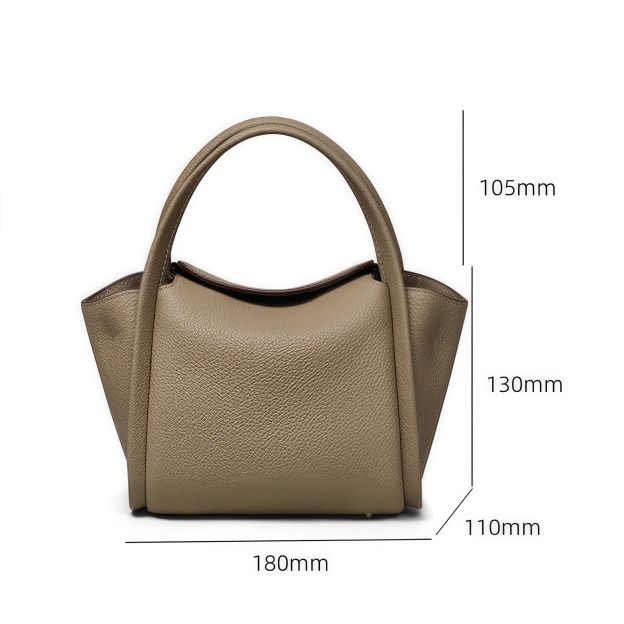 |カーキ|3WAY|牛革ハンドバッグ|牛革ショルダーバッグ