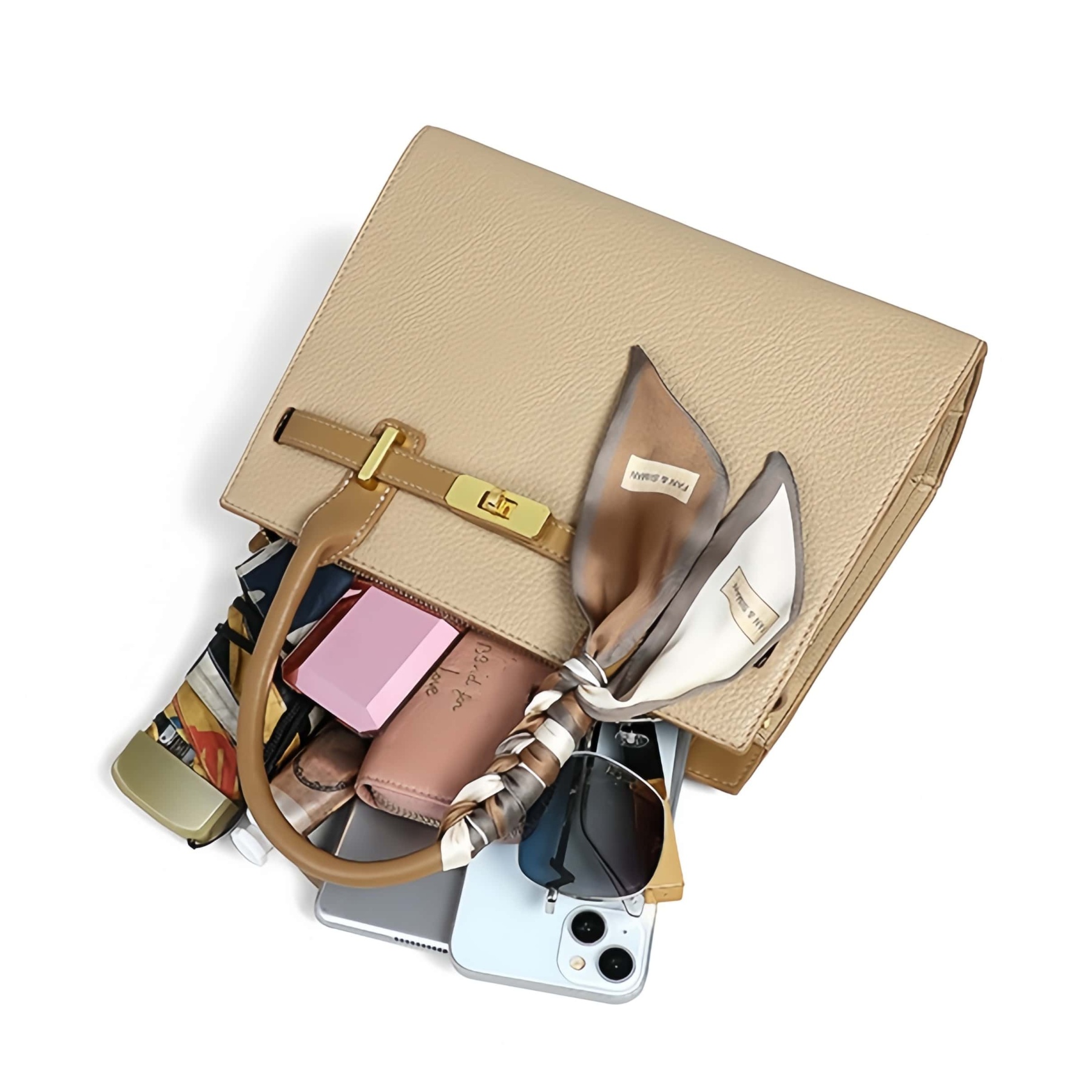 ふうが！•3WAY•天然牛革ハンドバッグ•牛革ショルダーバッグ