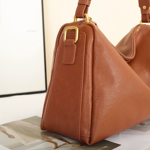 気品！▪3WAY▪高品質な植物鞣し天然牛革ハンドバッグ▪牛革ショルダーバッグ